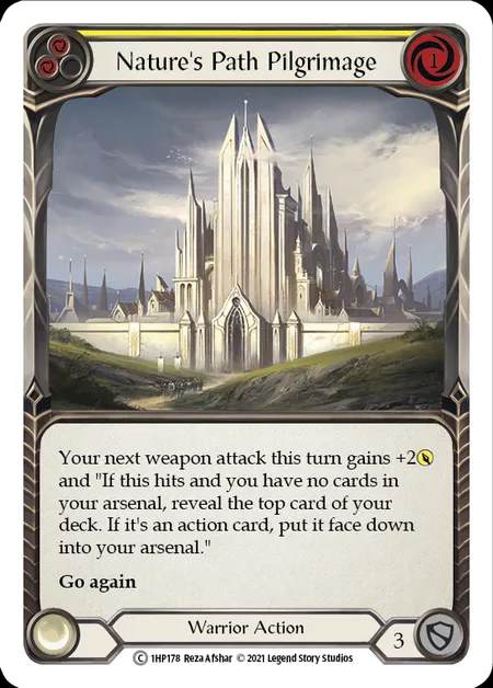 [Warrior] Nature's Path Pilgrimage [1HP178-C] (yellow)