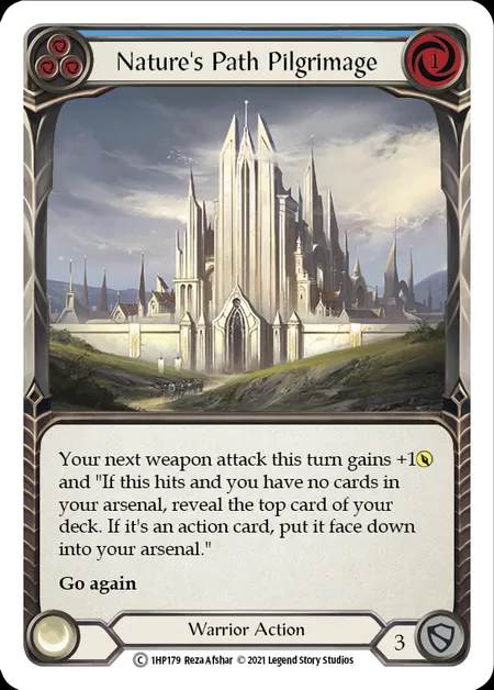 [Warrior] Nature's Path Pilgrimage [1HP179-C] (blue)