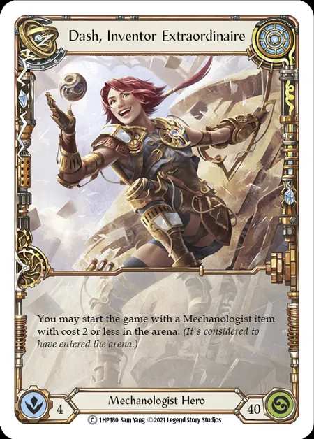 [Mechanologist] Dash, Inventor Extraordinaire [1HP180-C]
