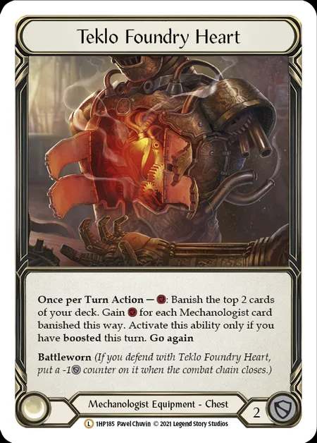 [Mechanologist] Teklo Foundry Heart [1HP185-L]