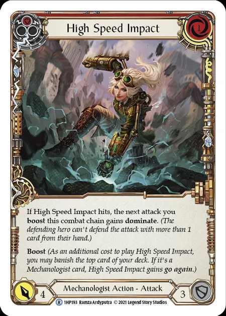 [Mechanologist] High Speed Impact [1HP193-R] (red)