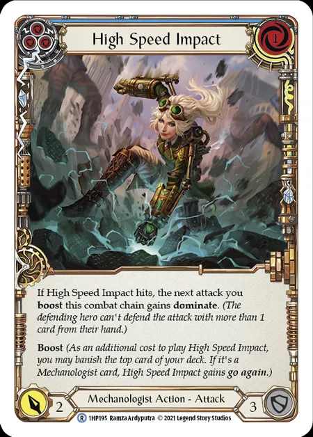 [Mechanologist] High Speed Impact [1HP195-R] (blue)
