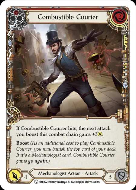 [Mechanologist] Combustible Courier [1HP202-C] (red)