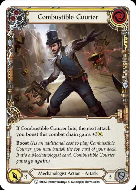 [Mechanologist] Combustible Courier [1HP203-C] (yellow)
