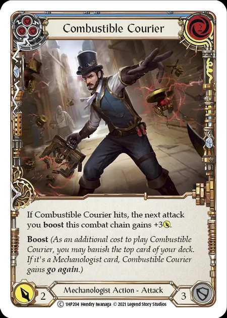[Mechanologist] Combustible Courier [1HP204-C] (blue)