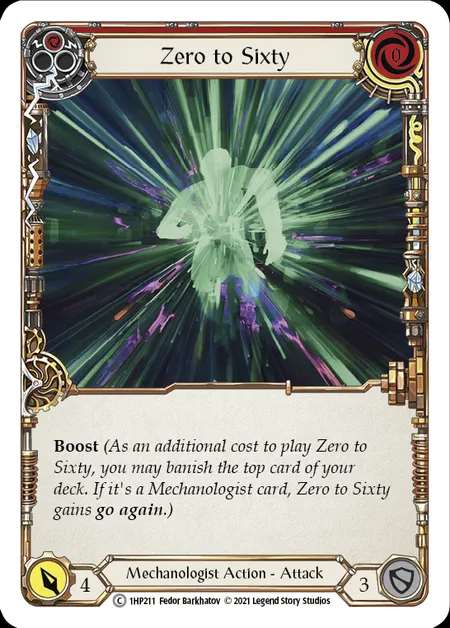 [Mechanologist] Zero to Sixty [1HP211-C] (red)