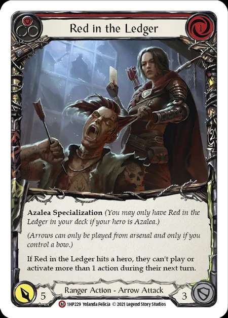 [Ranger] Red in the Ledger [1HP229-M]