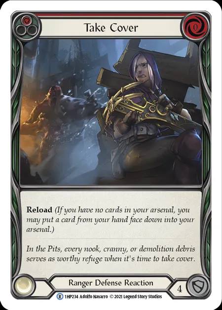 [Ranger] Take Cover [1HP234-R] (red)