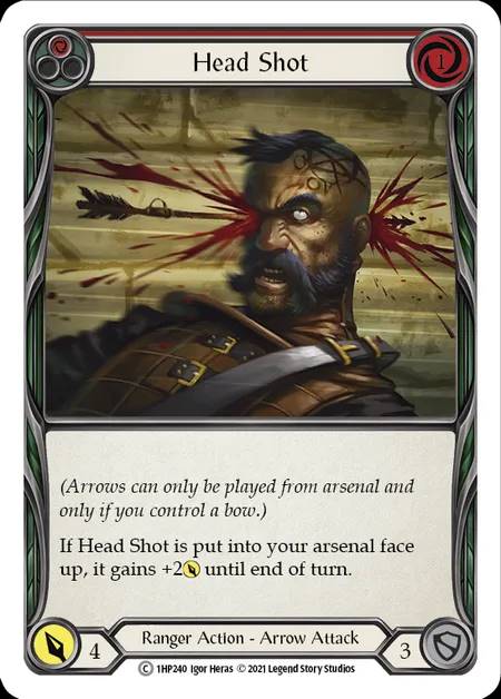 [Ranger] Head Shot [1HP240-C] (red)