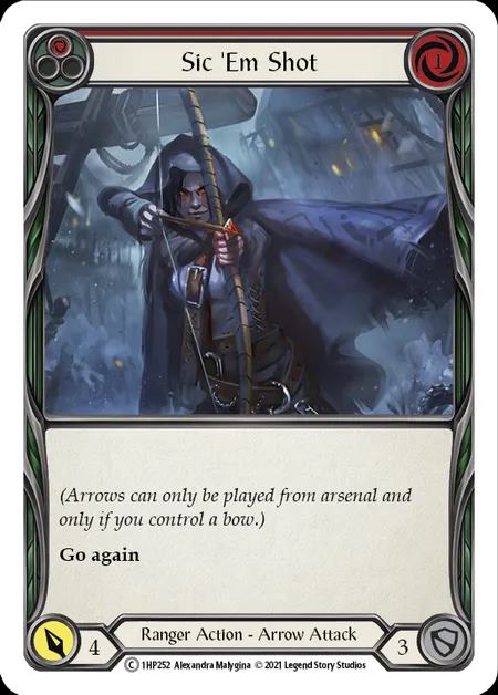 [Ranger] Sic 'Em Shot [1HP252-C] (red)