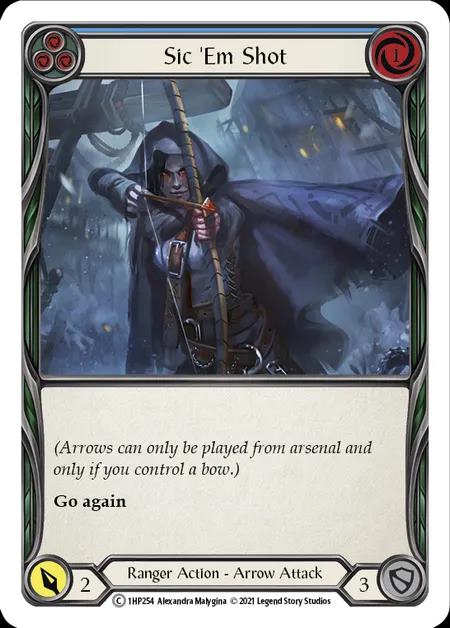 [Ranger] Sic 'Em Shot [1HP254-C] (blue)