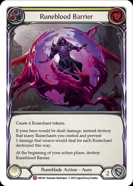 [Runeblade] Runeblood Barrier [1HP269-M]