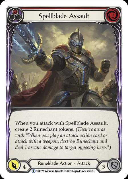 [Runeblade] Spellblade Assault [1HP270-R] (red)