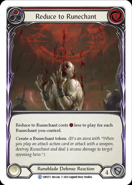 [Runeblade] Reduce to Runechant [1HP273-R] (red)