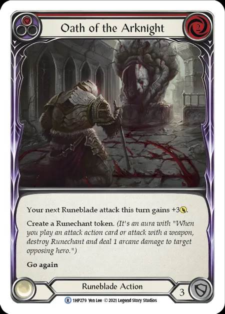 [Runeblade] Oath of the Arknight [1HP279-R] (red)