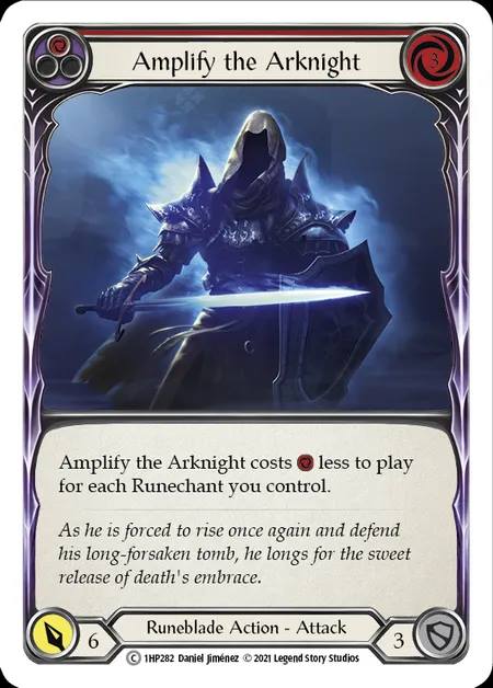 [Runeblade] Amplify the Arknight [1HP282-C] (red)