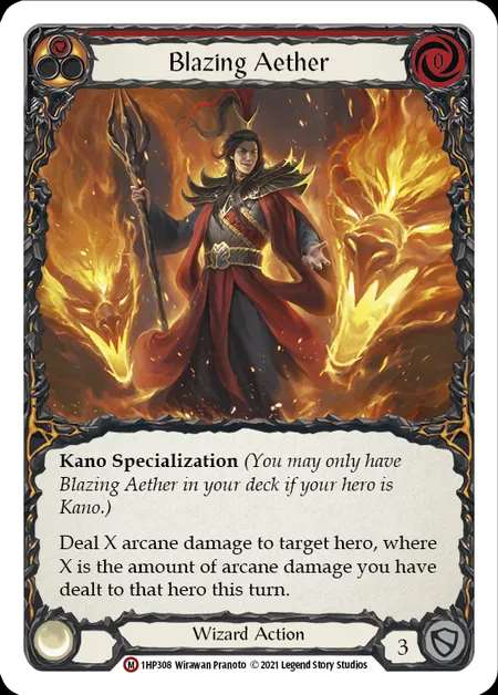 [Wizard] Blazing Aether [1HP308-M]