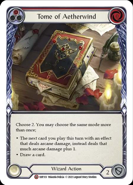 [Wizard] Tome of Aetherwind [1HP313-M]