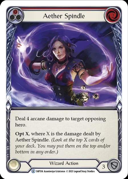 [Wizard] Aether Spindle [1HP314-R] (red)