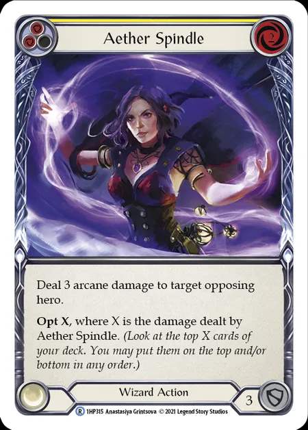 [Wizard] Aether Spindle [1HP315-R] (yellow)