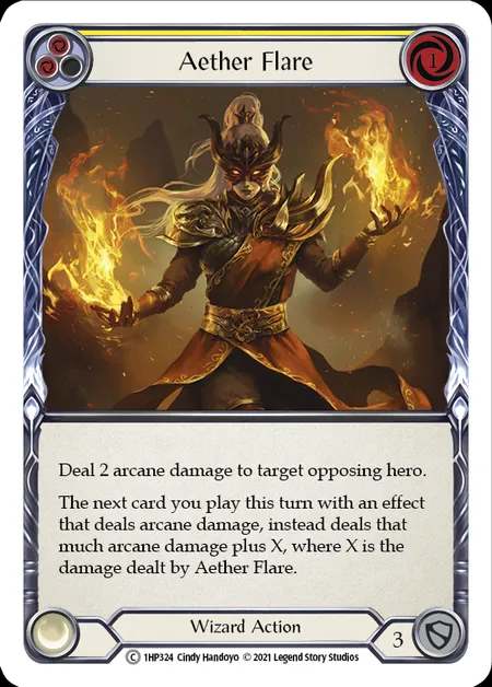 [Wizard] Aether Flare [1HP324-C] (yellow)