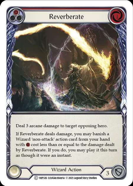 [Wizard] Reverberate [1HP326-C] (red)