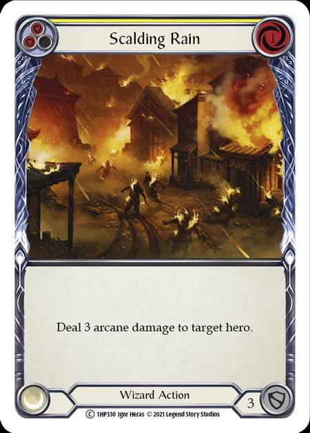 [Wizard] Scalding Rain [1HP330-C] (yellow)