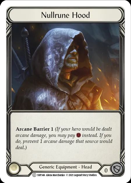 [Generic] Nullrune Hood [1HP346-C]