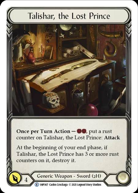 [Generic] Talishar, the Lost Prince [1HP367-R]
