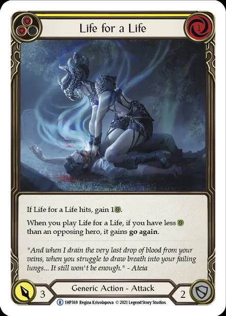 [Generic] Life for a Life [1HP369-R] (yellow)