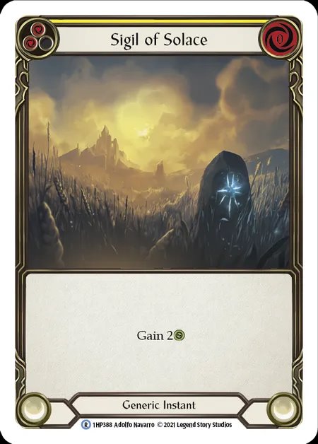[Generic] Sigil of Solace [1HP388-R] (yellow)