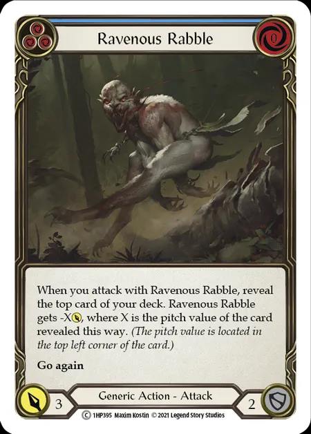 [Generic] Ravenous Rabble [1HP395-C] (blue)