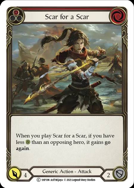 [Generic] Scar for a Scar [1HP396-C] (red)