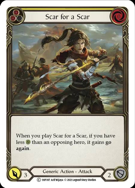 [Generic] Scar for a Scar [1HP397-C] (yellow)