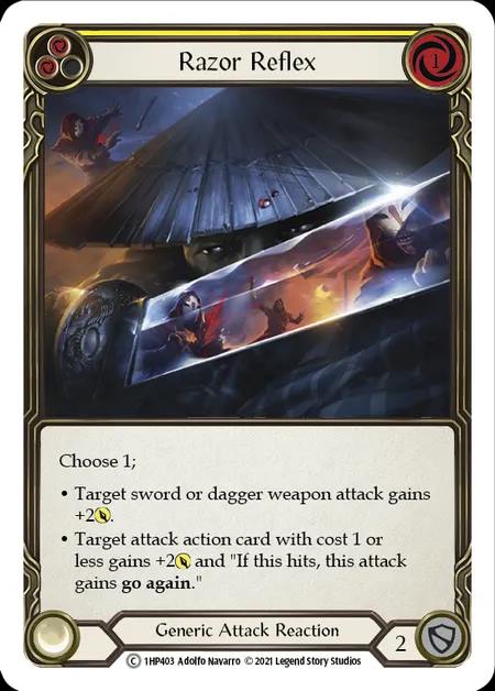 [Generic] Razor Reflex [1HP403-C] (yellow)