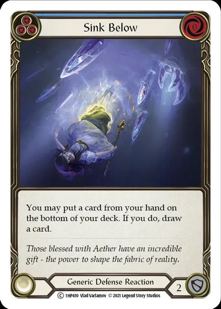 [Generic] Sink Below [1HP410-C] (blue)
