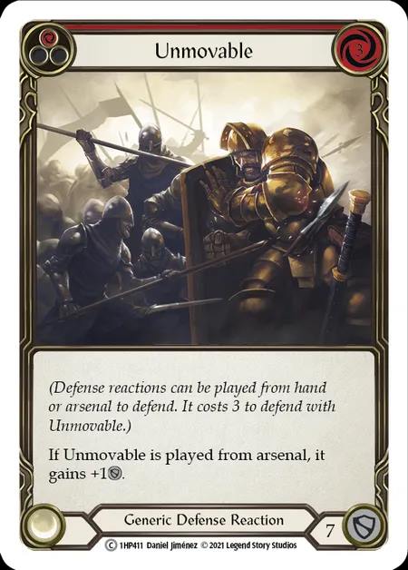 [Generic] Unmovable [1HP411-C] (red)