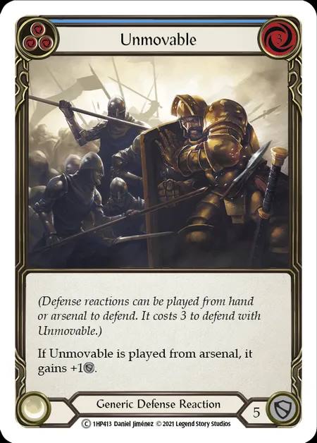 [Generic] Unmovable [1HP413-C] (blue)