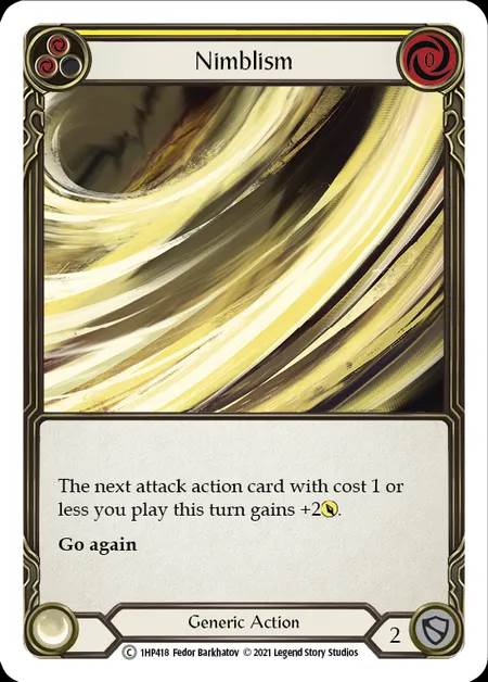 [Generic] Nimblism [1HP418-C] (yellow)