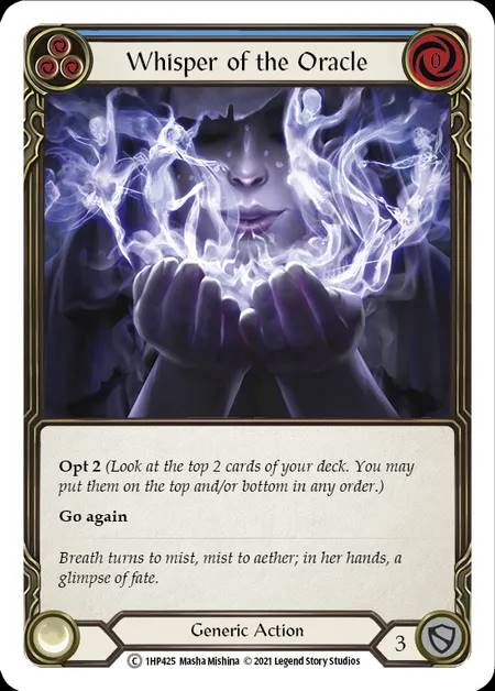 [Generic] Whisper of the Oracle [1HP425-C] (blue)