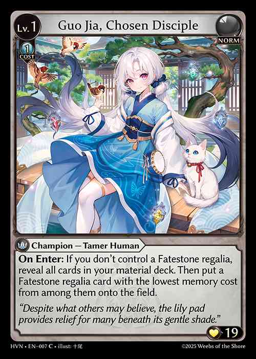 [Norm] Guo Jia, Chosen Disciple [HVN007-C]