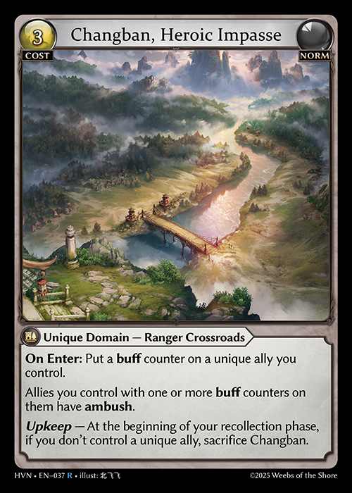 [Norm] Changban, Heroic Impasse [HVN037-R]