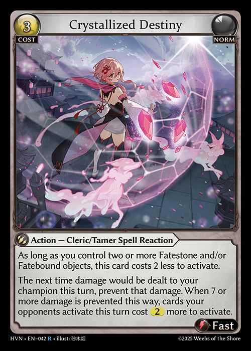 [Norm] Crystallized Destiny [HVN042-R]