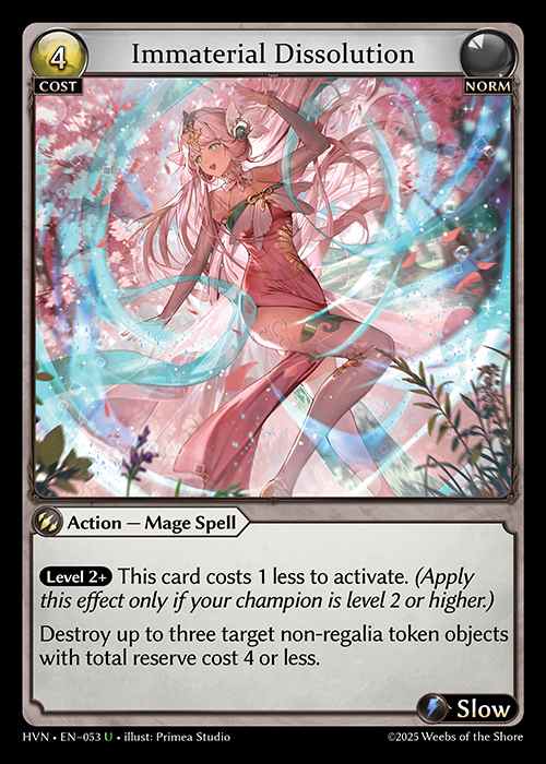 [Norm] Immaterial Dissolution [HVN053-U]