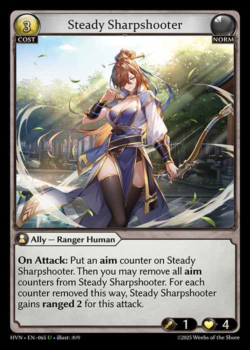 [Norm] Steady Sharpshooter [HVN065-U]