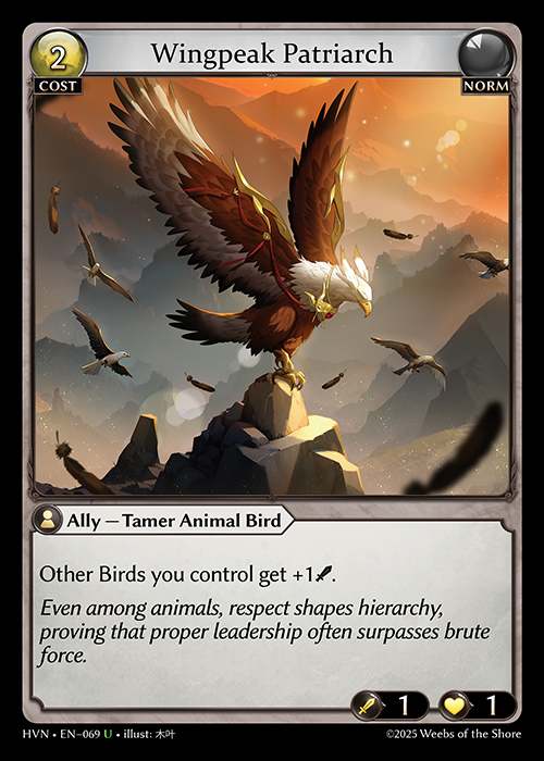 [Norm] Wingpeak Patriarch [HVN069-U]