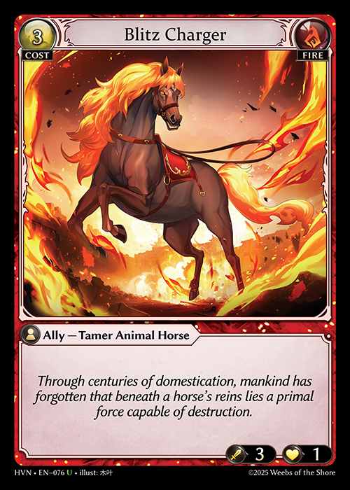 [Fire] Blitz Charger [HVN076-U]