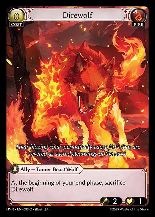 [Fire] Direwolf [HVN083-C]