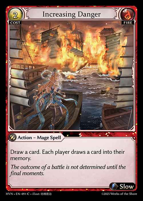 [Fire] Increasing Danger [HVN091-C]