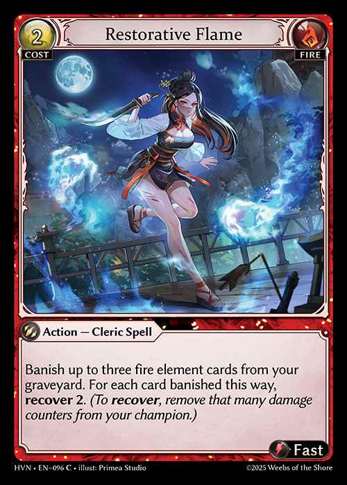[Fire] Restorative Flame [HVN096-C]